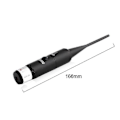 Miniatyrbilde 2 av 5: Laser Calibrator Aluminiumlegering Calibrator Dreiefri Laser Calibrator 8-hulls Justerbar Adapter For 0.177 Til 0.50 Kaliber -GSL Rød Laser