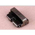 Miniatyrbillede 3 af 5: 1,5" bæltespænde udskiftning med firkantet enkelt ben til mænd og kvinders bælter