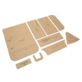 Miniatyrbild 5 av 8: 9st Plånbok Mönster Mall Klar Akryl Plånbok Mönster Stencil Mall Ritningar Set Läder Hand Craft DIY Tool