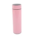 Miniatyrbilde 1 av 8: Isolerte vannflasker 500 ml kapasitet 304 rustfritt stålfor termokopp med silikonbunn for daglig bruk rosa