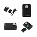 Miniatyrbild 5 av 5: Mini GSM PIR Alarm Rörelsesensor Alarm Infraröd Trådlös GSM Alarm Stöldskydd Rörelsedetektor med EU-kontakt