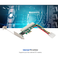 Pikkukuva 8 / 8: ST43 PEX 8112 2.5 Gbps PCI Express - PCI Rev 3.0 32-bittinen 66 MHz PCI-väyläsilta nousukortti