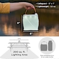 Miniatyrbilde 4 av 5: 2-i-1 Campinglanterne og telefonlader | For backpacking, nødsett og reise. 2024 Ny Eksplosjon Xgn -GSL Hvitt lys USB