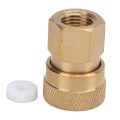 Miniatyrbillede 1 af 8: 8mm 40mpa Quick Connect hun indre ledningsstik Kobberpumpeadapter tilbehør