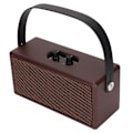 Miniatyrbild 8 av 8: Bluetooth-högtalare, bärbar retro trådlös Bluetooth-högtalare för hem, resor, utomhus, brun