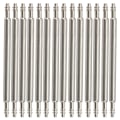 Miniatyrbilde 5 av 8: 2000 stk Spring Bar Watch Band Strap Link Pins Reparasjonsverktøy i rustfritt stål 1,5 tykk 21 mm