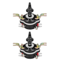 Miniatyrbild 5 av 8: 2st universal omkopplare Kombination industritillbehör HZ10D‑10/2 220‑380V 10A