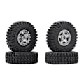 Miniatyrbild 3 av 5: 4 st 54mm Hjul Kompatibla Med 1/24 RC Crawler Bil