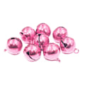 Pikkukuva 8 / 8: 50 kpl Pieni Metallikello Värikäs Maali Joulu Helinäkellot Avaimen Riipus Juhla DIY Helmet (Vihreä Pinkki )