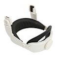 Miniatyrbillede 5 af 8: VR-headsetrem til at reducere ansigts- og hovedtryk VR behagelig ABS-hovedbøjle til Oculus Quest 2-udskiftning