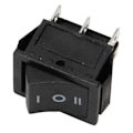 Miniatyrbillede 5 af 5: 6-terminaler 3 Positioner Dpdt Båd Rocker Kontakt 16a 250vac 20a 125vac Zekai