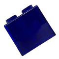 Miniatyrbild 8 av 8: Genomskinlig sparbössa i form av en byggsten, rektangulär transparent sparbössa för mynt för barn pojkar flickor blå 8,9x8,9x9,2cm / 3,5x3,5x3,6in