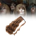 Miniatyrbilde 6 av 8: Wave Hair Extension Clip Lang krøllet justerbar krok og løkke kvinner parykk forlengelse hestehale 4/30
