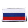 Miniatyrbild 6 av 8: European Country Flags Patch World National Krok och Loop Badge Broderad Patch Accessoar Ryssland