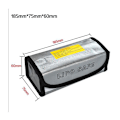 Miniatyrbilde 3 av 5: Flammehemmende Batteriveske Brannbeskyttelse Batteriveske Høy Temperaturbestandig Eksplosjonssikker Bærbar Sikkerhetsveske (185X75X65mm)