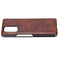Miniatyrbild 4 av 8: Business Style Pattern Läder Smartphone Fodral för Xiaomi MIX FOLD Fodral för TelefonskyddBrun