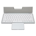 Miniatyrbillede 7 af 8: Tablet-tastaturhuse med touchpad, aftagelig samtidig driftstilstand, multifunktionelt tablethuse til Win XP, Win 7, 10, 11, sølv