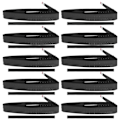 Miniatyrbilde 1 av 8: Badminton Racket Overgrip Perforert Klebrighet Sklisikker Fiske Stang Svette Båndgrep Tapblack