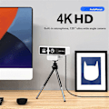 Pikkukuva 3 / 5: 4K Teräväpiirto Videoneuvottelu USB-kamera Musta