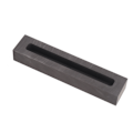 Miniatyrbilde 3 av 8: 10 ml grafittform rektangulær grafittstøpeform for gull Sølv Raffinering Støping Smelting