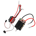 Pikkukuva 7 / 8: 540 Harjattu moottori 360A ESC T-pistokkeella, sopii tamiya 1/10 RC Car Model35T