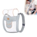 Miniatyrbillede 1 af 8: Sommeråndbar Baby Carrier 3D Mesh Justerbar Baby Carrier Wrap med Lomme Hurtigtørrende Tykke Skulderstropper til Pool Strand
