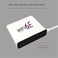 Miniatyrbillede 3 af 5: Bærbar 2.4G/5G/6G WiFi 6E Antenne til Netværkskort, Hvid