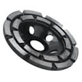 Miniatyrbillede 5 af 8: Diamantslibningsskive Slibeskive Sæt med lav vibration Sort til sten BetonDiameter 115mm