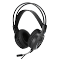 Miniatyrbillede 4 af 8: V2000 3,5 mm stereoheadset med støjreducerende mikrofon til pc, tablet og mobiltelefon på kontoret