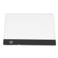 Miniatyrbilde 8 av 8: A5 LED-lysboks Tracer Smart Touch Høy lysstyrke Trinnløs dimming Ultratynn LED Artcraft Tracing Light Pad