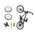 Miniatyrbillede 4 af 5: Finger cykel model legetøjssæt Sort