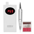Pikkukuva 6 / 8: Kynsien hiomakone ja kiillotuskone, kannettava sähköinen kynsienpora, USB-ladattava manikyyrikone, EU-pistoke 110~240V