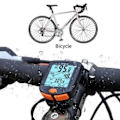 Miniatyrbild 8 av 8: Cykeldator Full Screen Bakgrundsbelysning 813 Cykeldator med Sensor för Utomhuscykling Cykling 813 Trådbunden