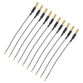 Miniatyrbilde 8 av 8: 10 STK semi-innebygd fjærantenne 433470MHZ IPEX-grensesnitt rent kobber RG1.13 for LoRa-modul