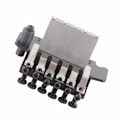 Miniatyrbillede 7 af 8: Tremolo Bridge System Double Rocking Spring Stabilizer Device for Electric GuitarBlack