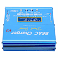Miniatyrbillede 6 af 8: Balanceoplader og aflader i intelligent aluminiumslegering med ladekabel 80W 7A B6AC V2Blue EU-stik 220V
