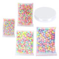 Miniatyrbillede 5 af 8: Runde Perler Farverige Femspidsede Stjerne Håndlavede Bit DIY Håndværk Fornødenheder 6mm 8mm 10mm