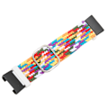 Miniatyrbild 5 av 8: Elastiskt watch för Redmi Watch 2 Justerbar legeringskontakt Vävt watch i nylon i multi färger