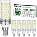 Miniatyrbild 1 av 5: E14 LED-lampor Kallvitt, 16W (100W Halogen Ekvivalent) E14 Skruvsockel Lampa 6000K 1200LM Ej Dimbar Inget Flimmer AC 220-240V (6-pack)_SZXM