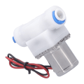 Miniatyrbillede 6 af 8: 1/4in magnetventil Drikkevand Quick Connector Bistabilt Puls Hydraulisk Udstyr DC4.5V