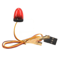 Pikkukuva 3 / 8: RC-auton hälytysvalo 5 valotilaa High Simulation Pyöreä Kompakti 10x15mm LED-varoitusvalo 1/10 RC-autolle