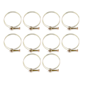 Pikkukuva 2 / 6: Kaksoislanka vesiletku matovaihde putken pidike vanne putkisto (52mm-57mm)