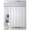 Miniatyrbillede 1 af 2: 1 stk. Hurtigtørrende bruseforhæng, vandtæt polyester bruseforhæng, badeværelsesforhæng 180 x 180 cm