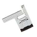 Miniatyrbilde 8 av 8: Styre trykkfot justerbar linjaldesign 2 mm avstand Q235 Stålsømsømfot for elektrisk husholdningsmaskin