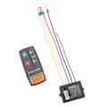 Miniatyrbillede 5 af 8: Trådløs spil fjernbetjening DC 12V 24V 3 i 1 holdbar håndsæt switch controller til lastbil ATV SUV