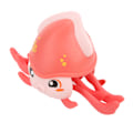 Miniatyrbillede 3 af 8: Octopus Clockwork Legetøj Auto Induktion Stemmestyring Octopus Legetøj med Musik Lys Automatisk Induktion Legetøj til 3 År Gamle+Pink