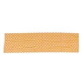 Miniatyrbillede 1 af 8: Blonder stof 10 meter 24 cm bred smuk orange blød behagelig stræk blonder trim til DIY håndværk tøj