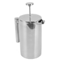 Miniatyrbillede 8 af 8: Fransk Press Kaffemaskine 304 Rustfrit Stål Dobbelt Væg Te Kande Håndbrygget Kaffe Press med Filter Skærm 350ml
