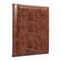 Myntalbum med 250 Fack, 10 Sidor, Brun