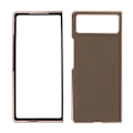 Miniatyrbilde 6 av 8: Telefonveske Beskyttende deksel for Xiaomi MIX Fold 2 ripesikkert lær galvanisert mobiltelefondeksel grå